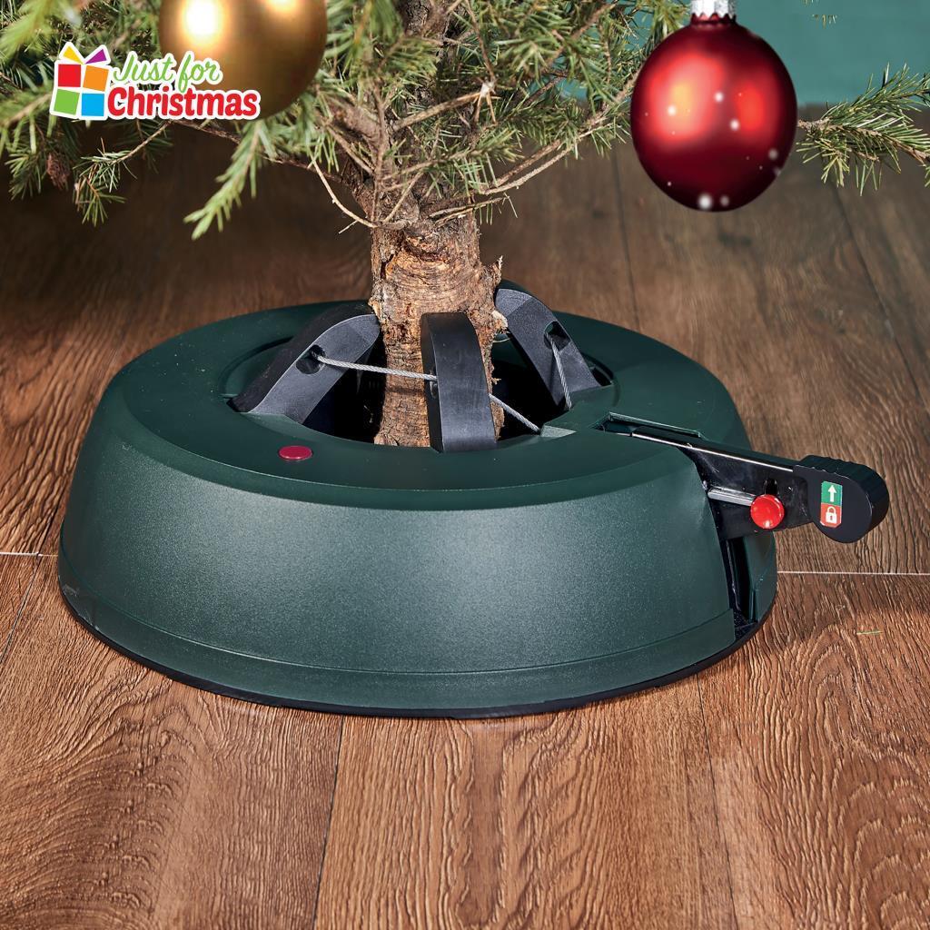 Heavy Duty Pedal Operated Real Christmas Tree Holder Stand With Water Tank 2.2m Heavy Duty Pedal Operated Real Christmas Tree Holder Stand With Water Tank 2.2m